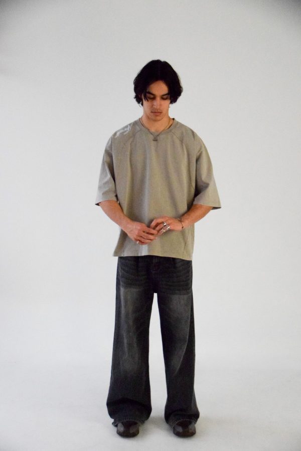 Vintage Green Washed Logo Tee